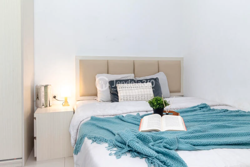 Bedroom 1 Modern 2BR Apartment Middle Floor with City View at Serpong Garden Apartment