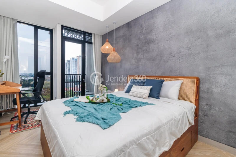 Bedroom 1BR Fatmawati City Center Apartment at Tower Victoria