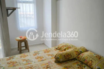 Bedroom High Floor 1BR Apartment with  View at Green Lake Sunter Apartment