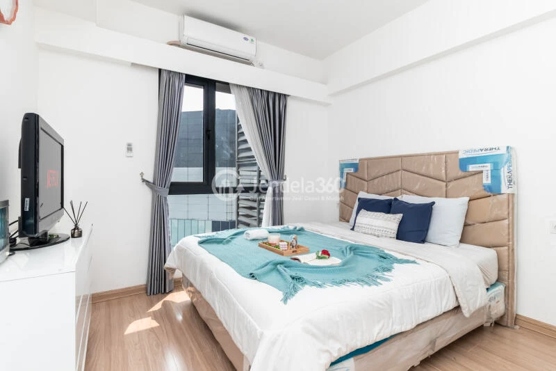 Bedroom 1 Lovely 3BR Apartment Low Floor with  View at Sky House BSD Apartment