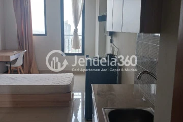 Bedroom Studio Apartment with City View at Evenciio Apartment