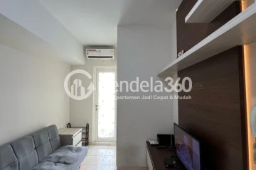 Living Room 2BR Apartment with  View at The Springlake Summarecon