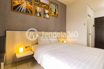 Bedroom Well Furnished and Relaxing Studio Apartment at Serpong Green View Apartment, Special Price!
