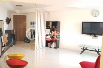 Living Room Excellent 3BR Apartment at Green Central City Apartment Low Floor