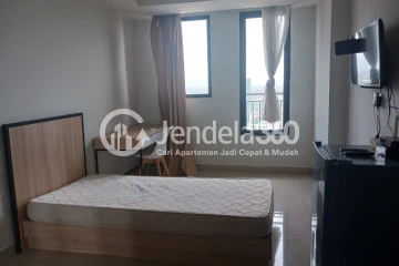 Bedroom Studio Apartment with City View at Evenciio Apartment