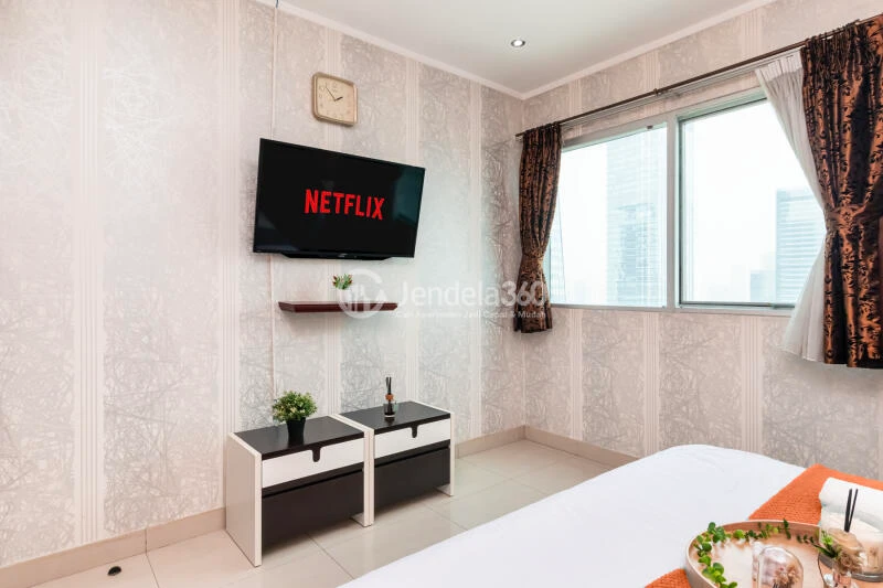 Bedroom 1 2BR Apartment with City View at Sahid Sudirman Residence