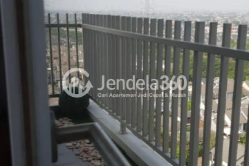 Balcony 2BR Bintaro Icon Apartment at Tower Amethyst