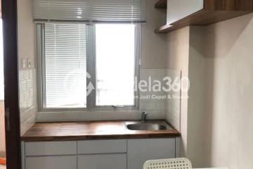 Kitchen Middle Floor 2BR Apartment with City View at Sudirman Suites Bandung Apartment