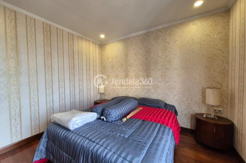 Bedroom 1 3BR Apartment with City View at Permata Hijau Residence