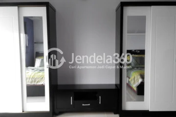 Bedroom Elegant Studio Apartment at Park View Condominium Middle Floor