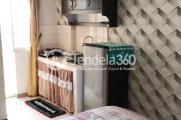 Bedroom Green Palm Residence Studio Fully Furnished
