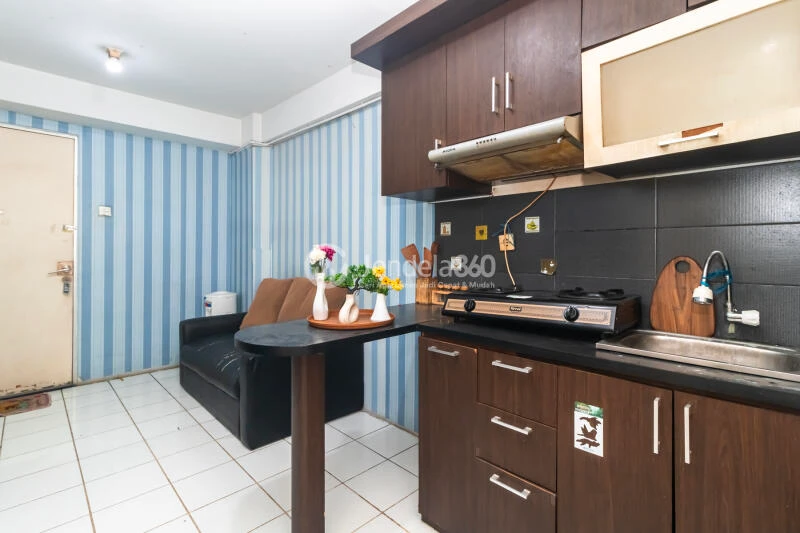 Kitchen Restful 2BR Apartment at Gading Nias Apartment Tower Dahlia