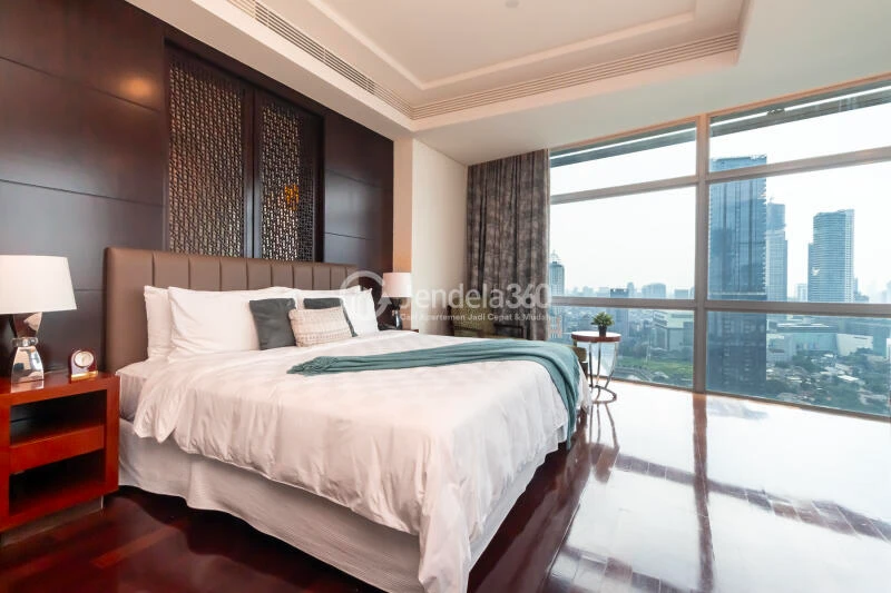 Bedroom 1 Lovely 3BR Apartment at Shangri-La Residence Tower -