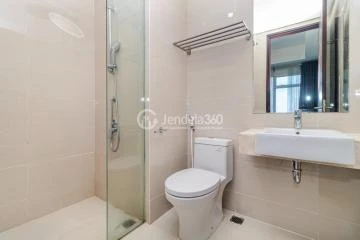 Bathroom Simply Look 2BR Apartment High Floor with  View at Puri Mansion