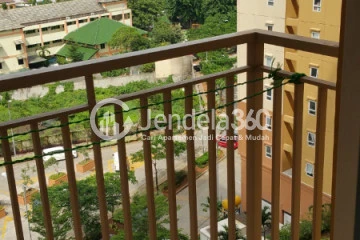 Balcony Studio Green Palm Residence Apartment at Tower B