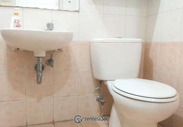 Bathroom Well Located 1BR Apartment at Gading Mediterania Residence High Floor