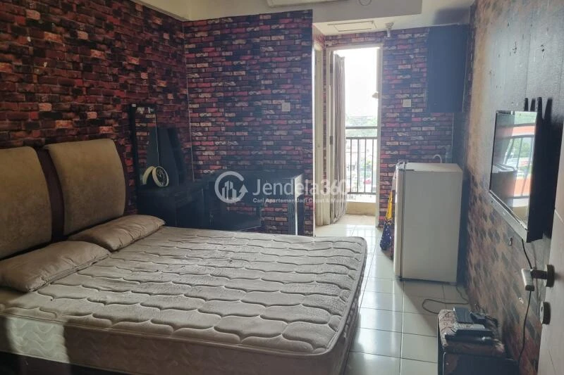 Bedroom Elegant Studio Apartment at Margonda Residence 2 Low Floor