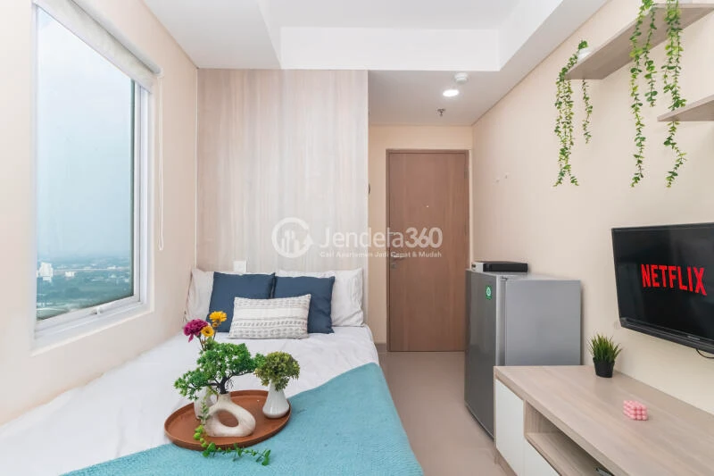 Bedroom Studio Apartment with city View at B Residence BSD