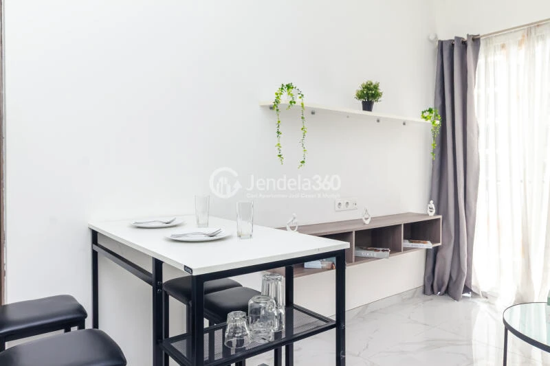 Living Room Strategic 2BR Apartment in BSD Only 1 Min to Serpong-Balaraja Toll Road at Sky House BSD Apartment