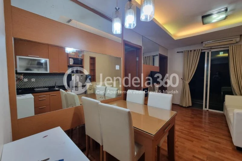 Dining Room 1BR Apartment with  View at Thamrin Residence Apartment