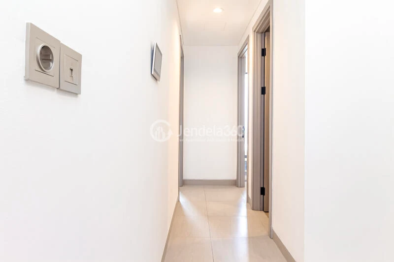 Living Room 2BR Apartment with City View at Fatmawati City Center Apartment