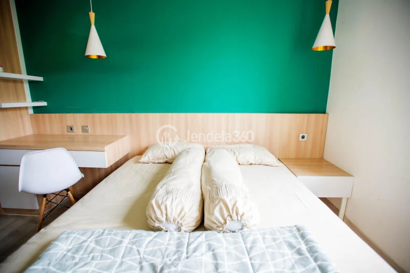 Bedroom Strategic Location Studio Apartment Low Floor with Parkir View at EcoHome Citra Raya