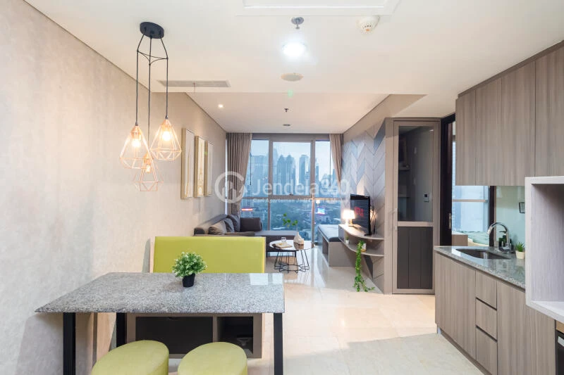 Dining Room Ciputra World 2 Apartment 1BR Tower Orchard