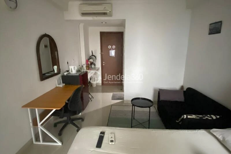 Bedroom Low Floor Studio Apartment with City View at Signature Park Grande