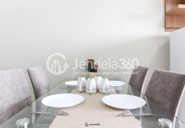 Dining Room 2BR Bintaro Park View Apartment at Tower B