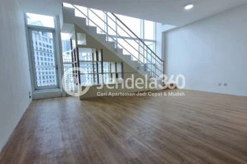 Living Room Lovely 1BR Apartment Middle Floor with  View at City Lofts Apartment