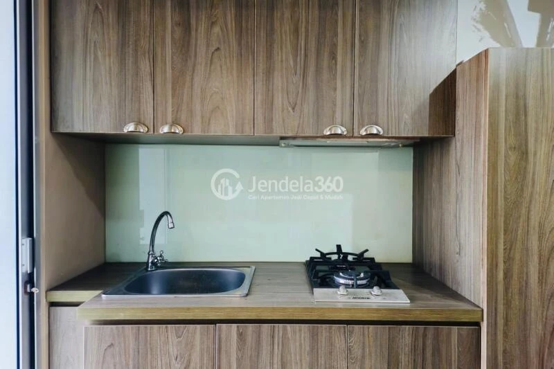 Kitchen 2BR Kalibata City Green Palace Apartment at Tower Lotus