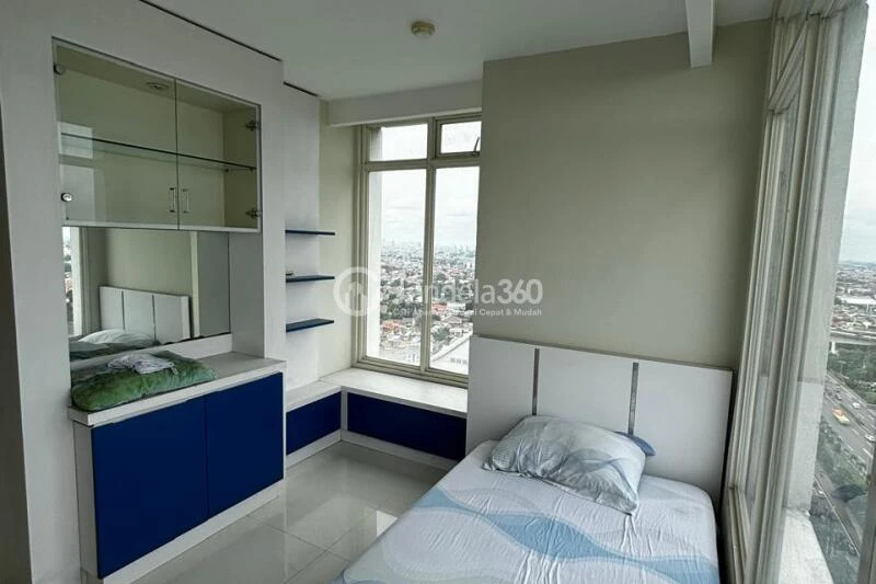Bedroom Restful 5BR Apartment High Floor with Whoosh Station View at Patria Park Apartment