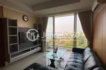Living Room Cozy 3BR Apartment at Ancol Mansion Apartment Tower Atlantic Ocean