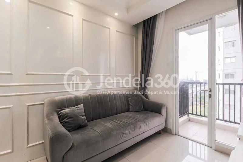 Living Room Signature Park Grande 2BR Fully Furnished