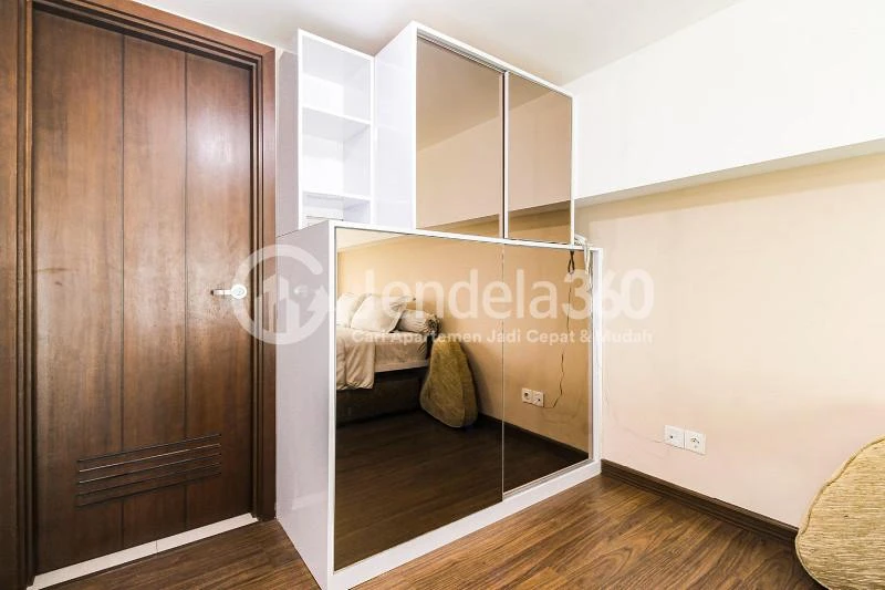 Bedroom Relaxing 1BR Apartment with Spacious Living Room at U Residence Karawaci Apartment