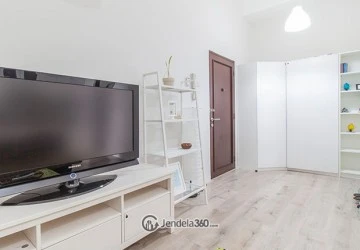 Living Room The 18Th Residence Taman Rasuna 1BR View Garden (Selatan)
