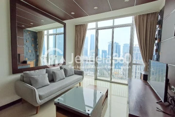 Living Room 3BR Apartment with  View at Ambassador 2 Apartment