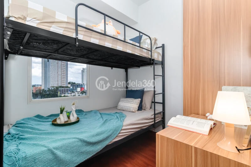 Bedroom 2 2BR Apartment with City View at Kota Ayodhya Apartment