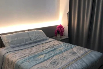 Bedroom Studio The Crest West Vista Puri Apartment at Low Floor
