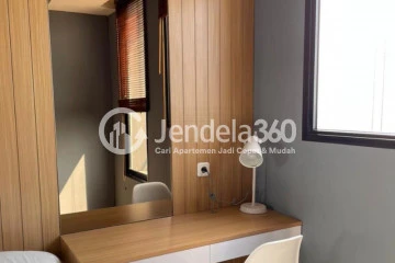 Bedroom High Floor Studio Apartment with City View at Evenciio Apartment