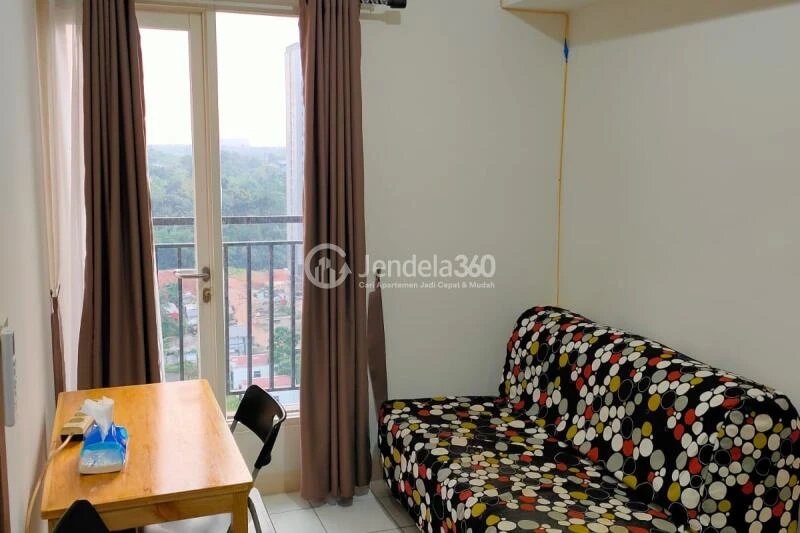 Living Room Middle Floor 2BR Apartment with  View at Podomoro Golf View Apartment