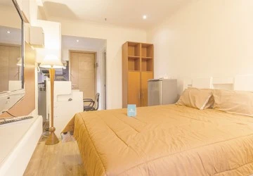 Bedroom Signature Park Apartment Studio Fully Furnished