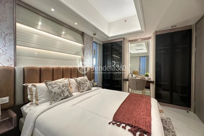 Bedroom Good Deal 2BR Apartment Middle Floor with Salak Mountain View at Pakuwon Residence Bekasi