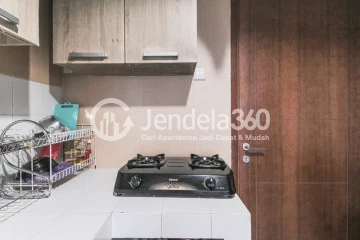 Kitchen Stunning Studio Apartment High Floor with Utara View at Springhill Terrace Residence