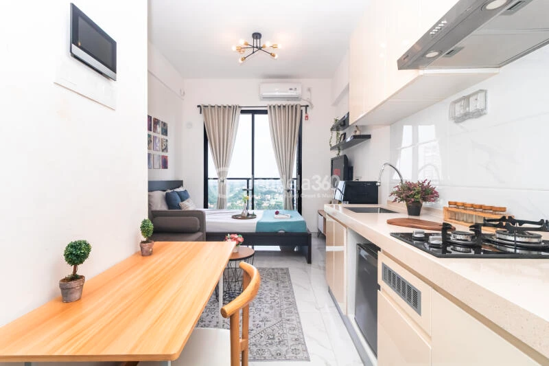 Kitchen Studio Sky House BSD Apartment at High Floor