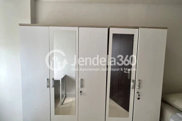 Bedroom 1BR Apartment with Swimming Pool View at Serpong Green View Apartment