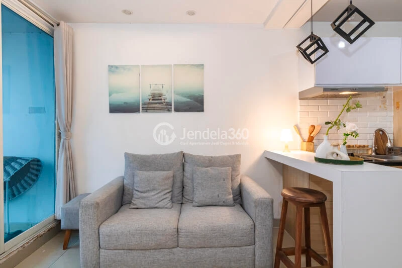Living Room Callia Apartment 1BR Fully Furnished