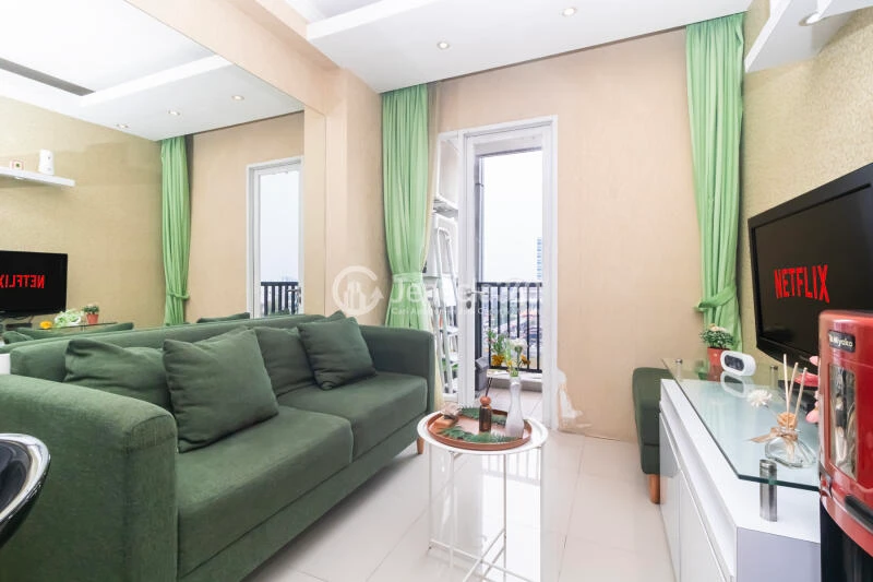 Living Room Signature Park Grande 2BR Fully Furnished
