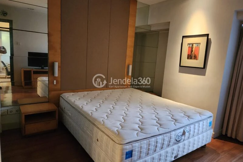 Bedroom 1 2BR Apartment with City View at Somerset Permata Berlian Residence
