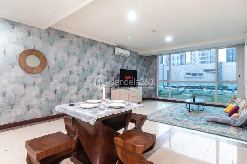 Living Room Excellent 1BR Apartment at Casablanca Apartment Tower 2